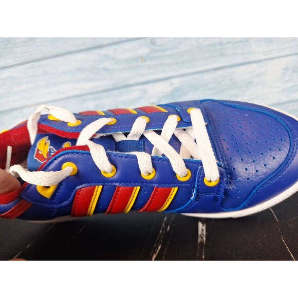 Adidas Rivalry Low Blue Red Yellow Shoes Kansas Size 6 main image 7